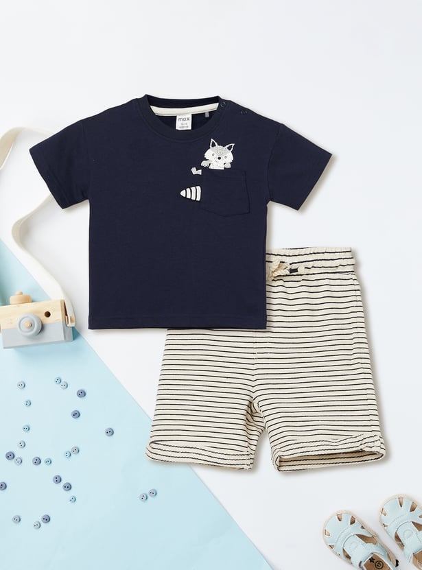 Boys Assorted Shorts Set - Pack of 2