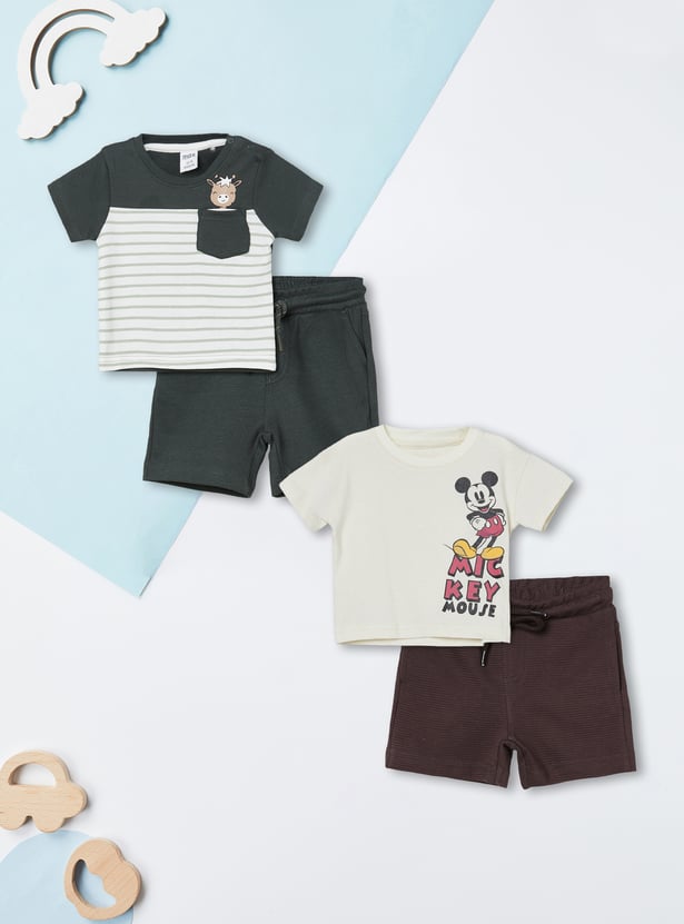 Boys Assorted Shorts Set - Pack of 2