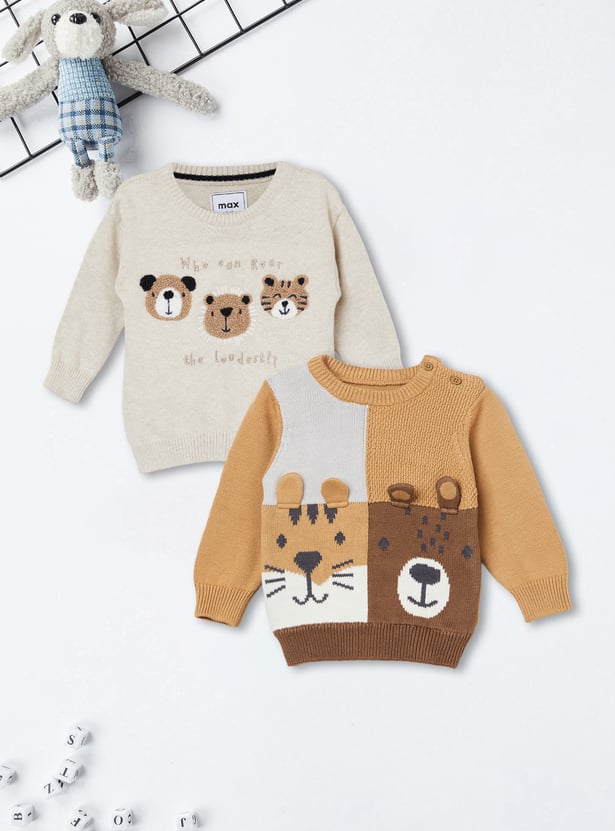 Boys Knit Sweater - Pack of 2