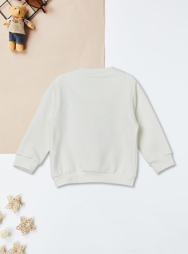 Girls Embroidered Sweatshirt - Pack of 2