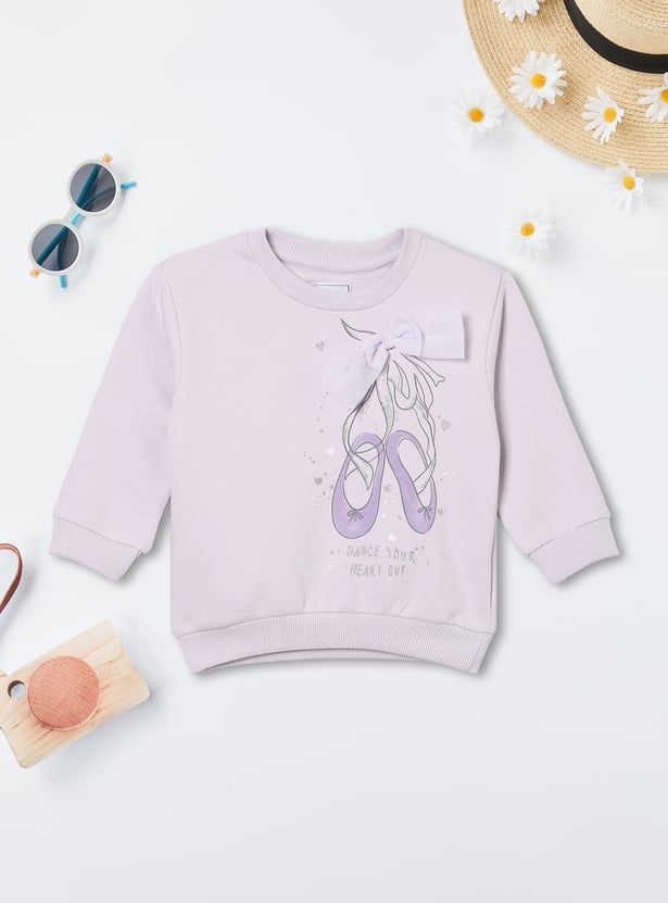 Girls Printed Sweatshirt - Pack of 2