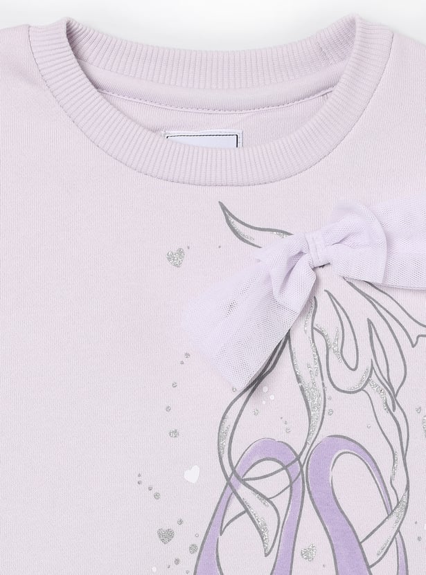 Girls Printed Sweatshirt - Pack of 2