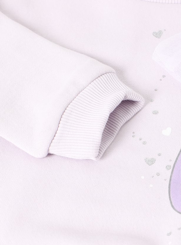 Girls Printed Sweatshirt - Pack of 2