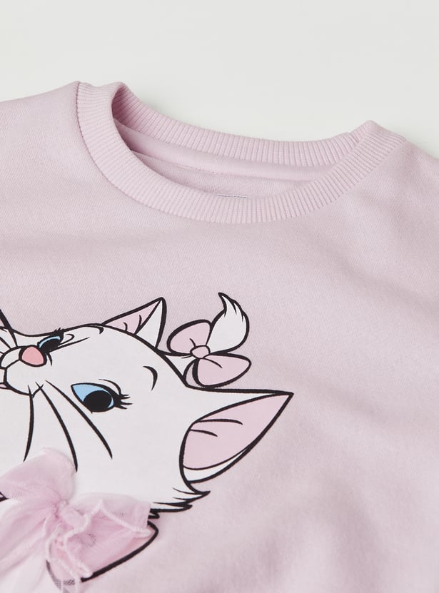 Girls Printed Sweatshirt - Pack of 2