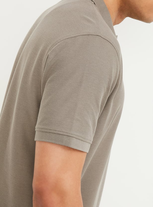 Men Solid Polo T-shirt - Pack of 2