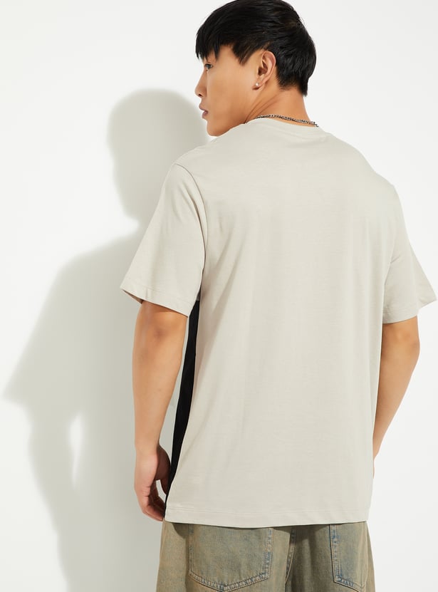 URB_N Men Colourblocked T-shirt - Pack of 2
