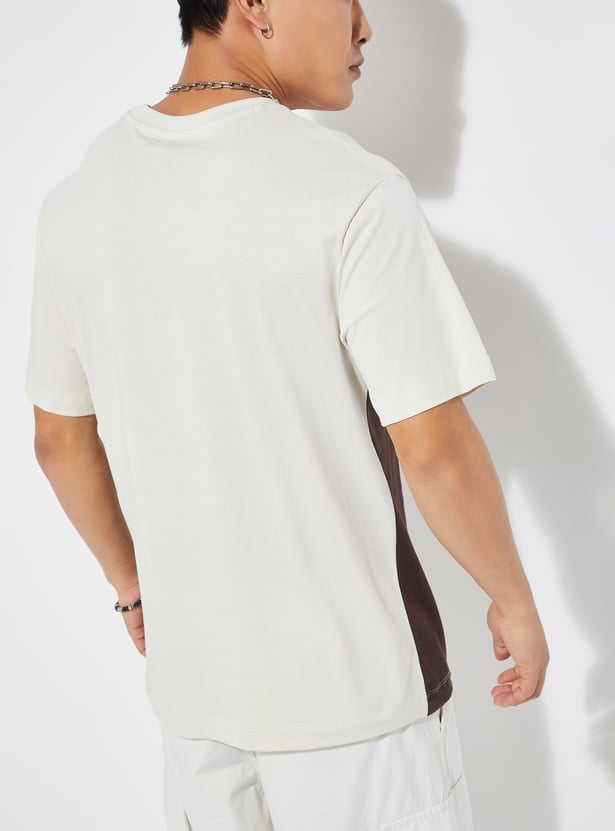 URB_N Men Colourblocked T-shirt - Pack of 2