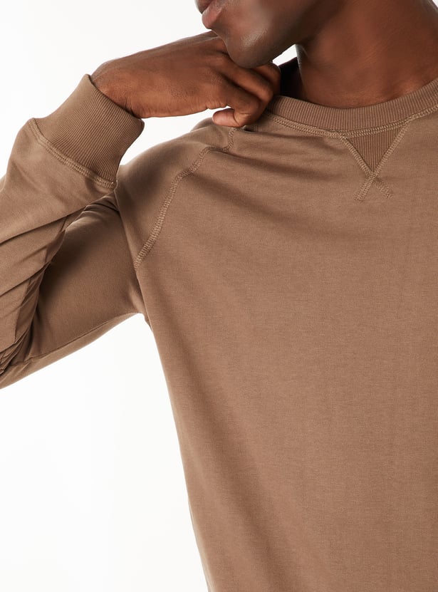 Men Solid Full Sleeve T-shirt - Pack of 2
