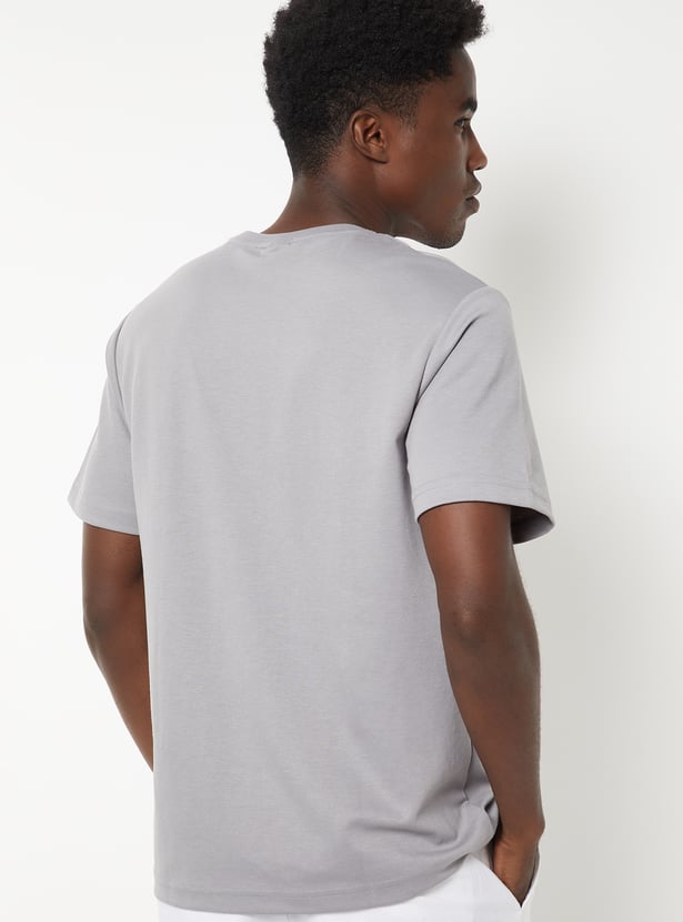 Men Solid T-shirt - Pack of 2