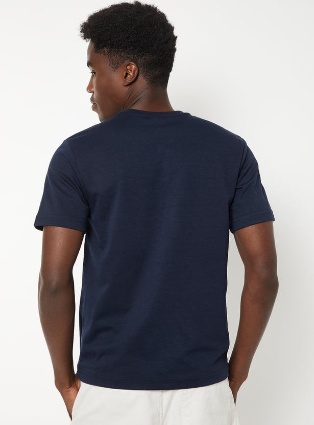 Men Solid T-shirt - Pack of 2