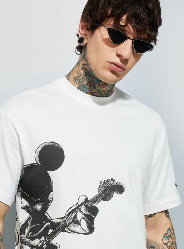 URB_N Men Character Print T-shirts - Pack of 2