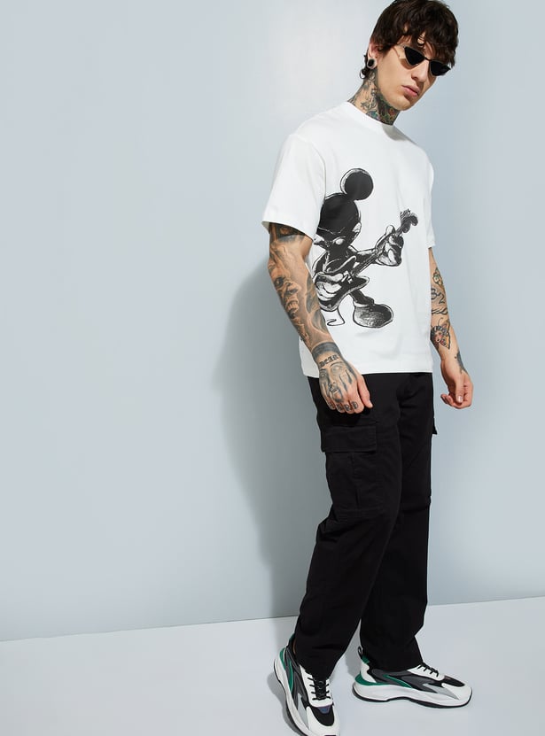 URB_N Men Character Print T-shirts - Pack of 2