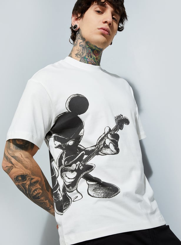 URB_N Men Character Print T-shirt - Pack of 2