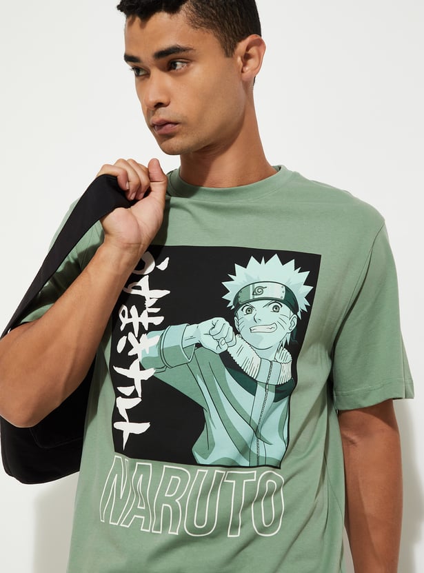 URB_N Men Character Print T-shirt - Pack of 2