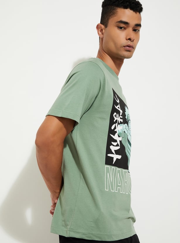 URB_N Men Character Print T-shirt - Pack of 2