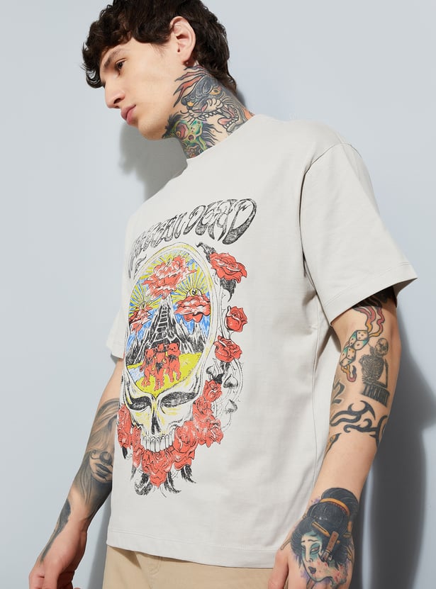 URB_N Men Character Print T-shirt - Pack of 2