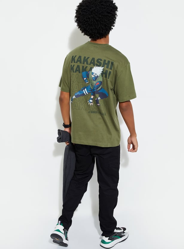 URB_N Men Character Print T-shirt - Pack of 2