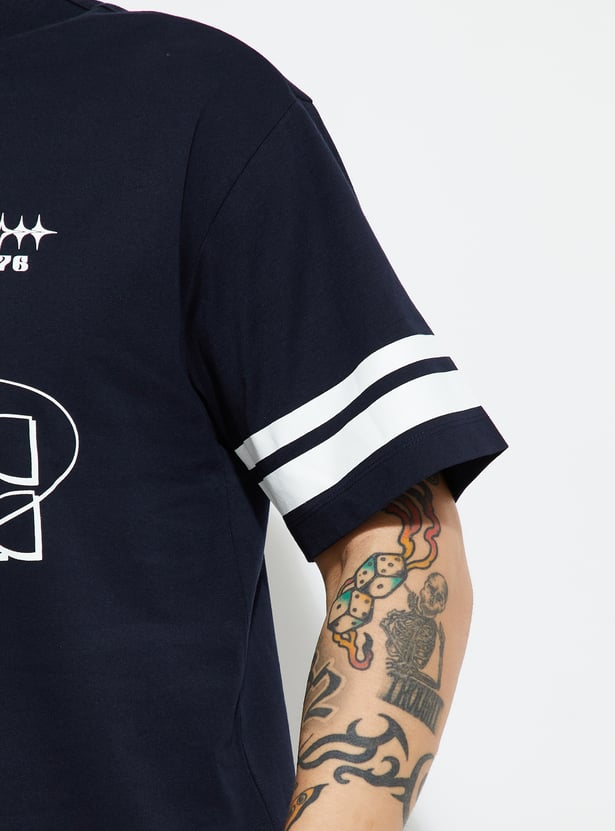 Men Printed T-shirt - Pack of 2