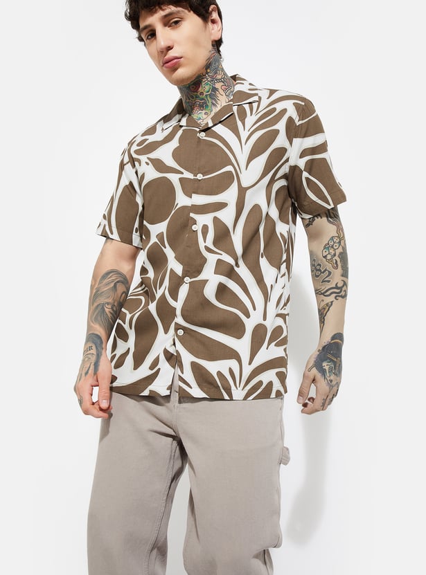 URB_N Men Printed Shirt - Pack of 2