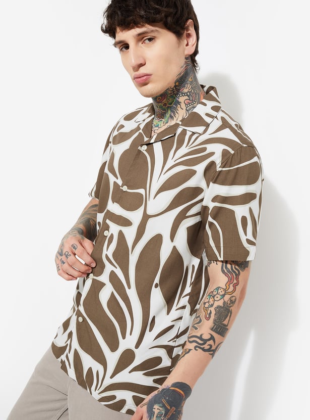 URB_N Men Printed Shirt - Pack of 2