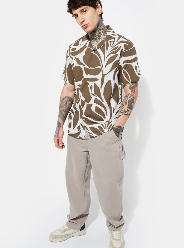 URB_N Men Printed Shirt - Pack of 2