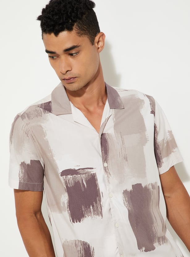 URB_N Men Printed Shirt - Pack of 2