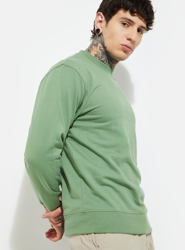 Men Solid Sweatshirts - Pack of 2