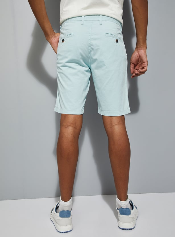 URB_N Men Solid Shorts - Pack of 2