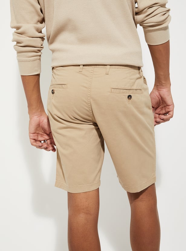 URB_N Men Solid Shorts - Pack of 2