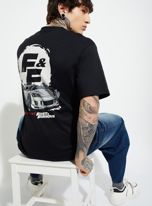 Men Printed T-shirts - Pack of 2