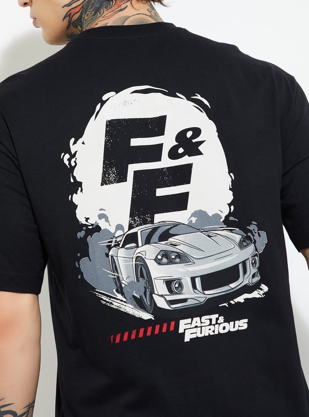 Men Printed T-shirts - Pack of 2