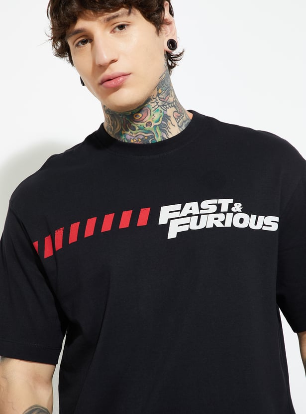 Men Printed T-shirts - Pack of 2