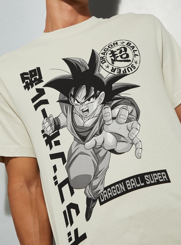 URB_N Men Goku Printed T-shirts - Pack of 2
