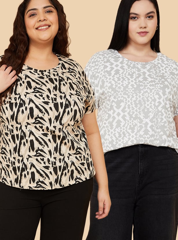 Women Printed Tops - Pack of 2