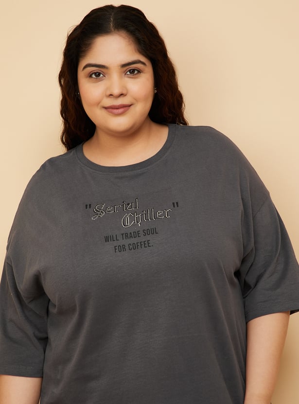 URB_N Women Printed T-shirt - Pack of 2