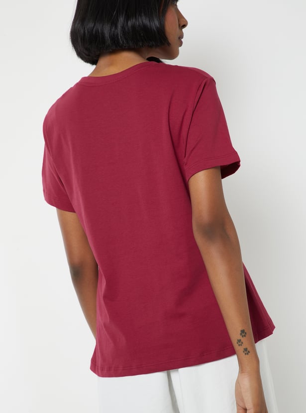 Women Printed T-shirt - Pack of 2