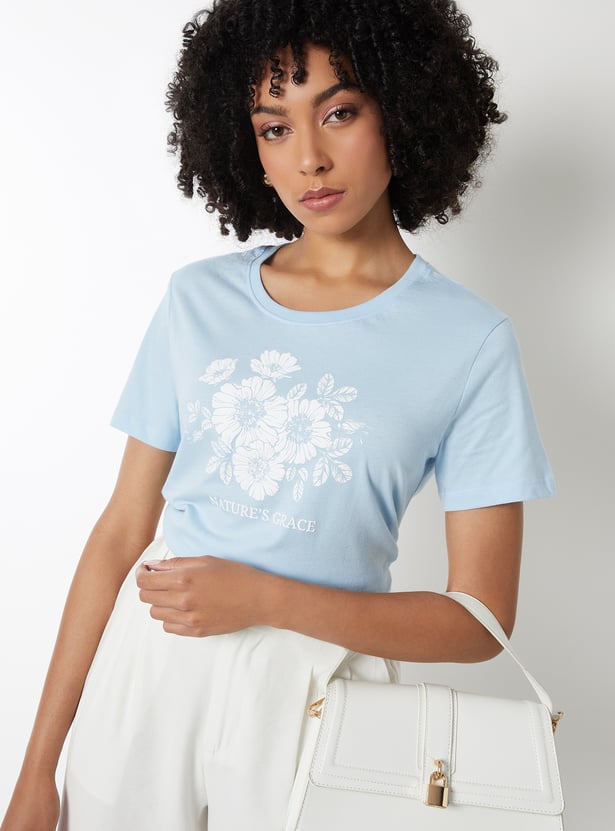 Women Printed T-shirt - Pack of 2