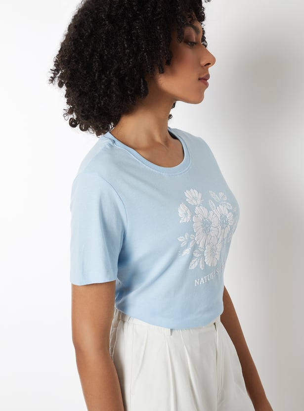 Women Printed T-shirt - Pack of 2