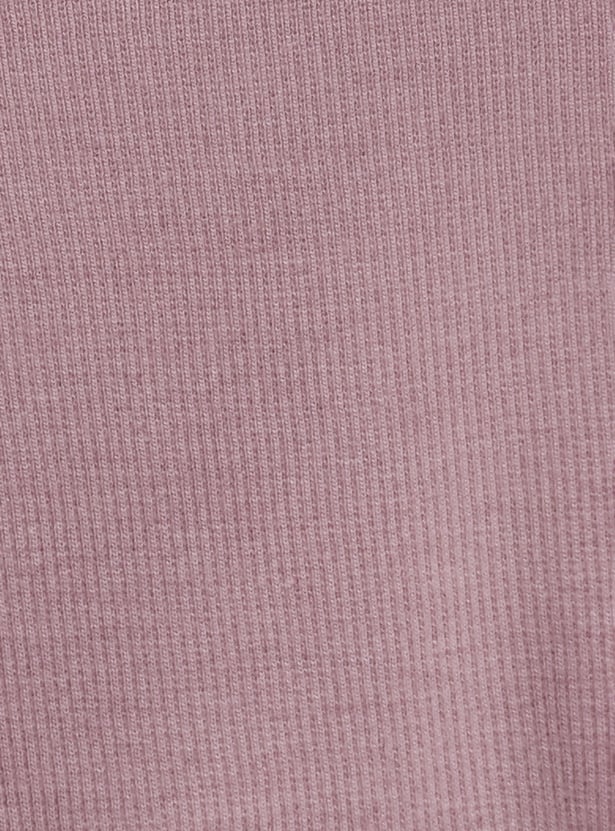 Women Ribbed Johnny Collar Sports T-shirt - Pack of 2