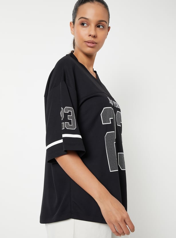 Women Printed Sports T-shirt - Pack of 2