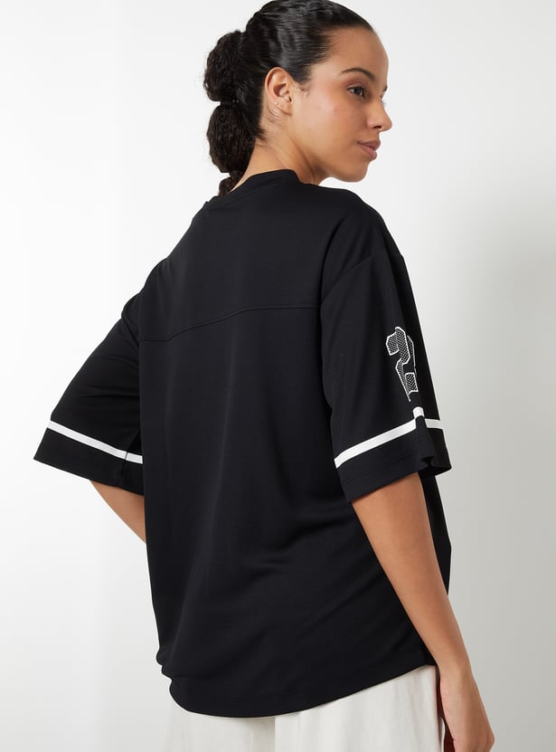 Women Printed Sports T-shirt - Pack of 2