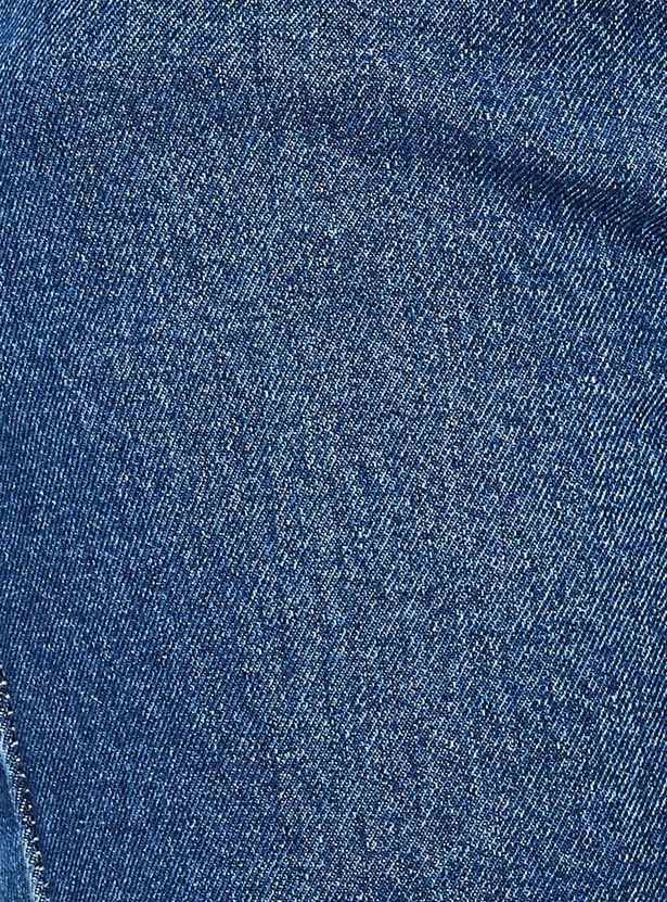 Women Washed Mom Fit Jeans - Pack of 2