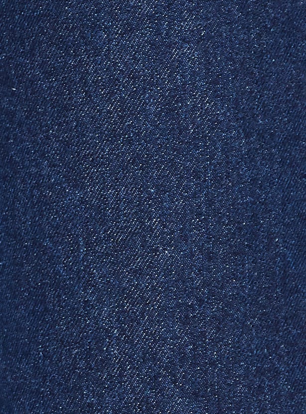 Women Washed Mom Fit Jeans - Pack of 2