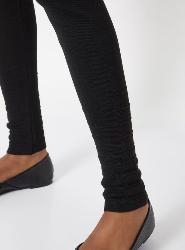 Women Knitted Leggings - Pack of 2