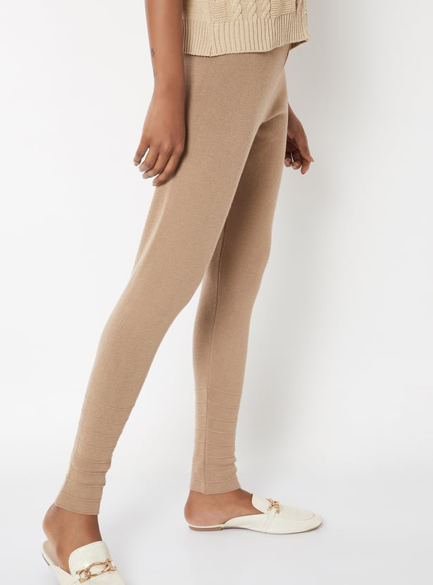 Women Knitted Leggings - Pack of 2