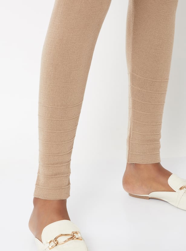 Women Knitted Leggings - Pack of 2