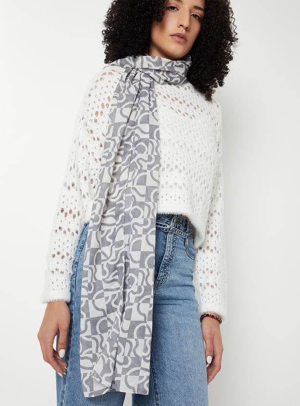 Women Printed Scarves - Pack of 2