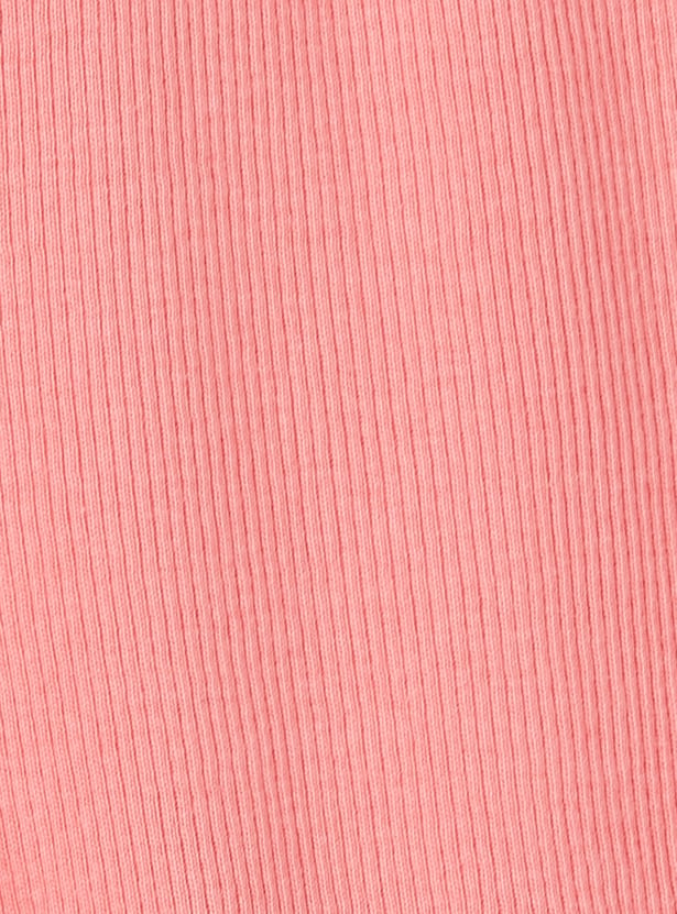 Girls Ribbed Leggings - Pack of 2