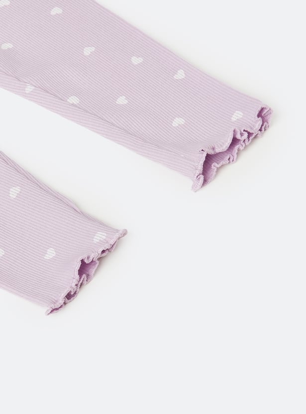 Girls Printed Legging - Pack of 2