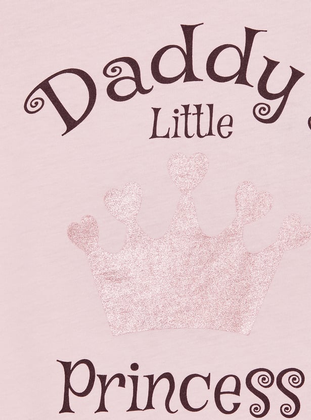 Girls Printed T-shirt - Pack of 2